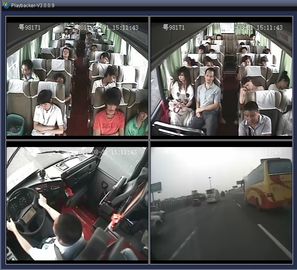La gente móvil del autobús del CCTV DVR del vídeo del coche sistema contradice/del contador del pasajero del autobús