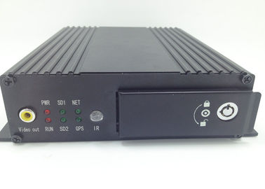 sistema de seguridad video HD lleno DVR móvil de 720P 4CH con el puerto del Lan RJ45