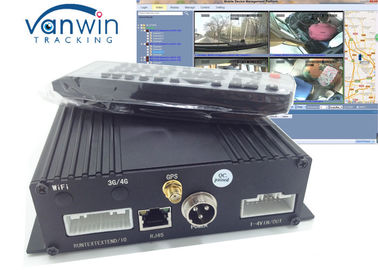 router MDVR ocultado HD de WIFI del coche de 4CH SD para el sistema del CCTV del autobús escolar