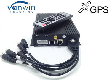 La tarjeta DVR móvil, choque de los Gps 3g SD de Ahd del router de Wifi - impermeabilice la cámara de caja negra auto 720p