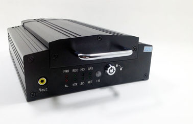 Registrador móvil duro del coche del canal HD DVR del disco 4 con la ayuda 2TB de GPS 4G WIFI