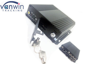Perseguidor de GPS de 4 canales con DVR móvil y cámara para el sistema de seguridad del autobús