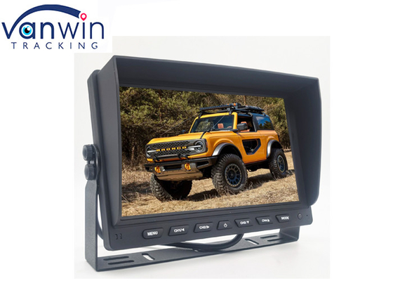 monitor video del coche de la pantalla del tractor AHD TFT LCD del camión 24V 10,1 pulgadas