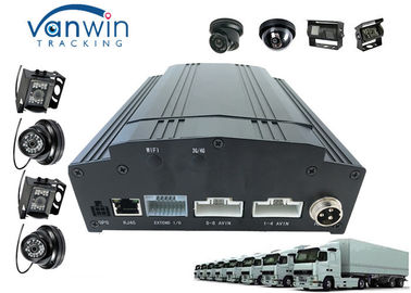 3G 4G 4ch/8ch hd completo 1080p AHD MDVR y solución del coche policía de la cámara/del sistema audio