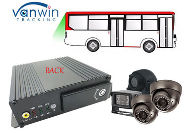 Gps móviles 3g Wifi DVR/MDVR móviles de la tarjeta DVR del SD de las cámaras de 720p AHD para el autobús escolar
