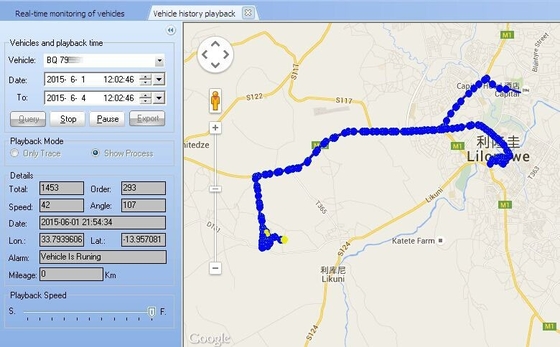 Personalización 2g 4g GPS Tracker Dispositivo de seguimiento de vehículos de automóviles con Sdk y Api