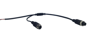 Adaptador audio de la cámara del coche, hembra de 4 Pin al alambre del conector macho para la recogida/el micphone del camera&amp;external