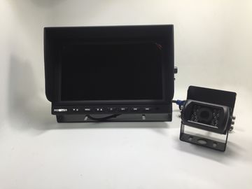 monitor de color del lcd del tft de los canales 1080P 3 con el soporte del soporte, diseño de la sombrilla para el camión