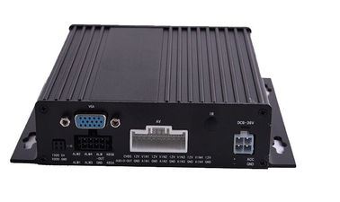 4 caja negra móvil del mdvr de los gps 3g del dvr del vehículo de la tarjeta DVR VGA AHD 720P del SD del autobús del canal