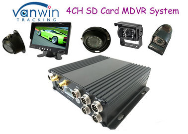 Ayuda móvil 256GB, ranuras para tarjeta duales de la tarjeta DVR de Black Box HD 4CH SD del SD