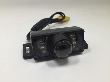 pequeña cámara ocultada vehículo de inversión con 7 luces del IR, vivienda plástica de la opinión de 135 grados de amplio