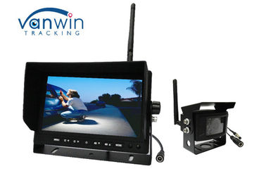 Monitor del coche de la radio HD TFT, equipo de inversión inalámbrico de la cámara 24V para el camión