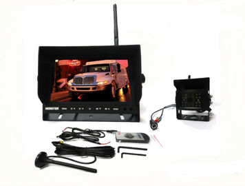 Monitor del coche de la radio HD TFT, equipo de inversión inalámbrico de la cámara 24V para el camión