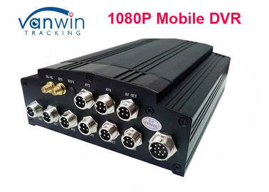 El registrador multi del vehículo DVR de la cámara de H264 4CH 1080P con el FTP modificó la función para requisitos particulares