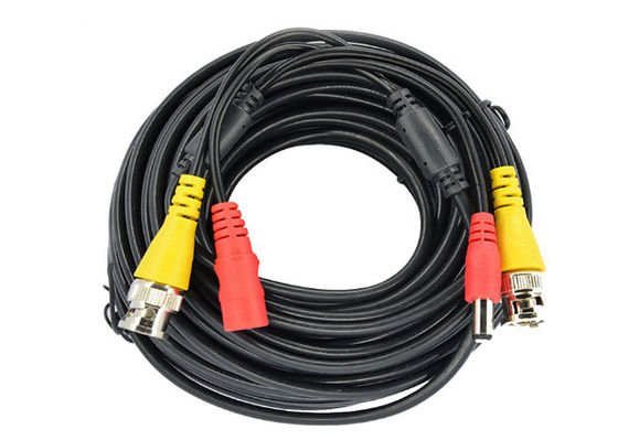 Cable de extensión de la cámara CCTV de la chaqueta de PVC BNC DC 4GHz los 30m