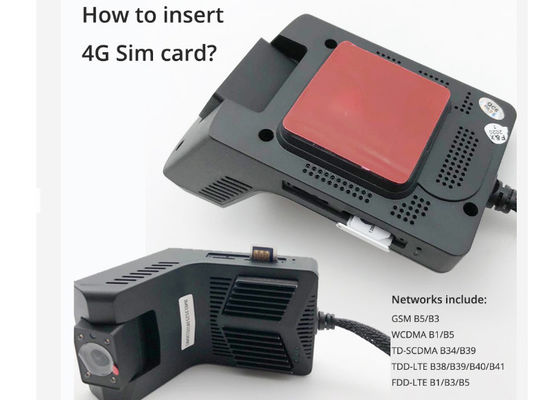 registrador ADAS GPS WIFI BT4.0 de la leva de la rociada de la tarjeta de 1.5GHz 256G