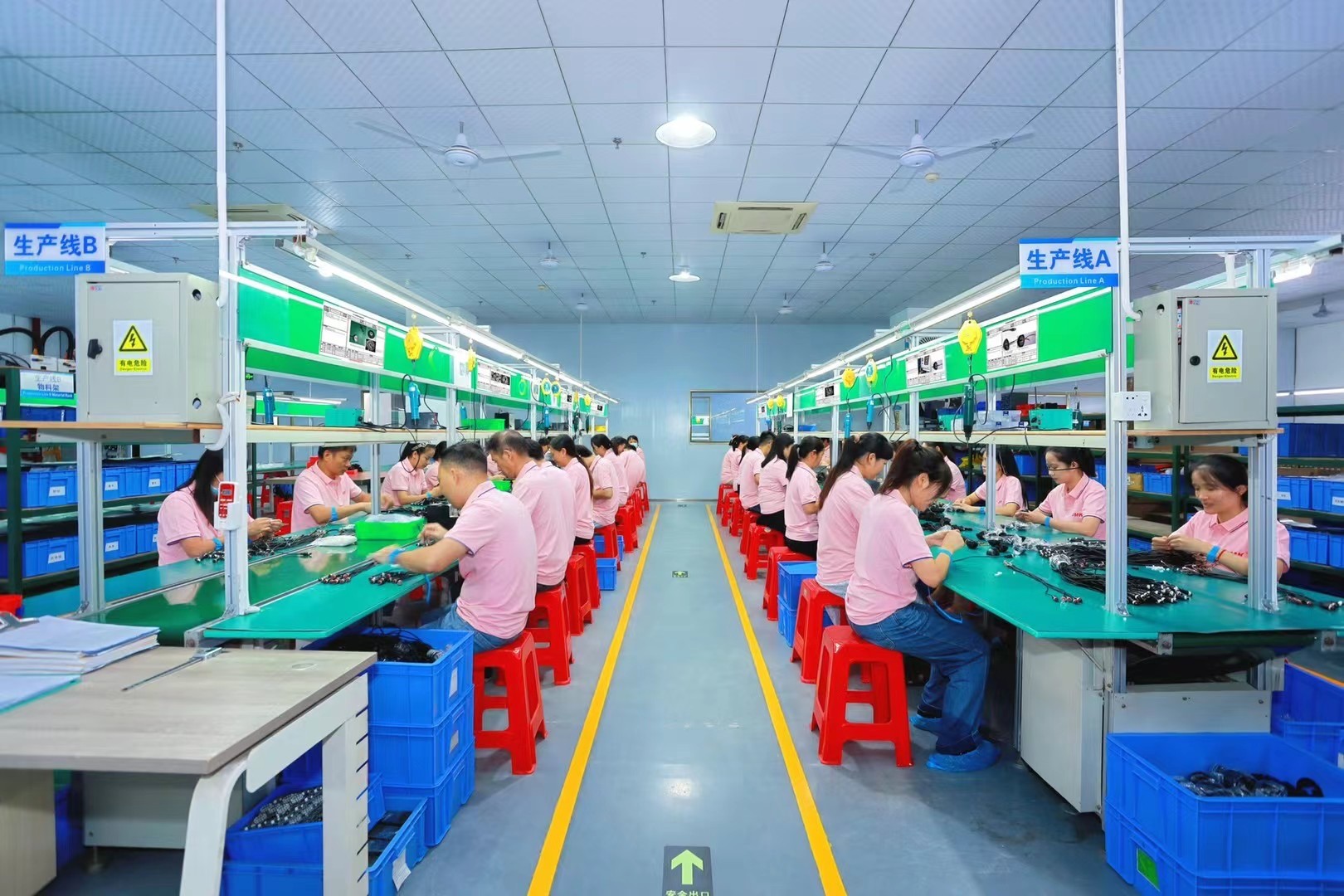 Shenzhen Vanwin Tracking Co.,Ltd línea de producción de fábrica