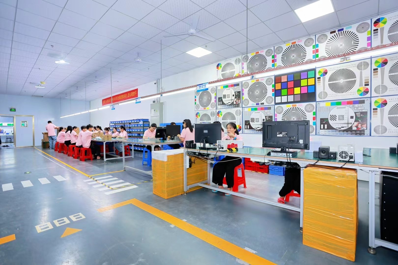 Shenzhen Vanwin Tracking Co.,Ltd línea de producción de fábrica