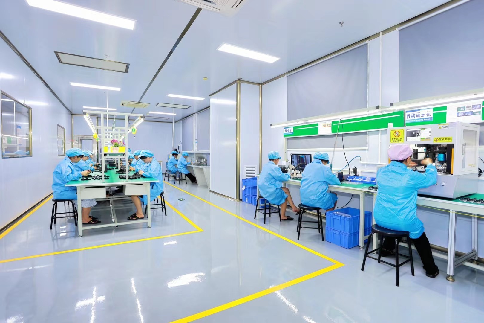 Shenzhen Vanwin Tracking Co.,Ltd línea de producción de fábrica