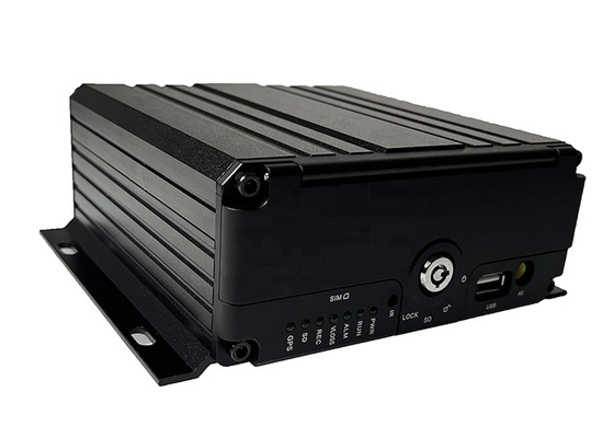 Almacenamiento de tarjeta móvil del CCTV DVR MNVR 4 CH HDD SD del vehículo de H.265 4G NVR 1080P AHD