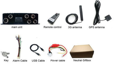Supervisión en tiempo real móvil de seguimiento de los registradores H.264 de Black Box de la tarjeta de GPS SD del coche