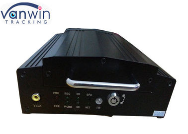 almacenamiento móvil del disco duro del vehículo DVR de la cámara de vigilancia del CCTV de 4CH GPS