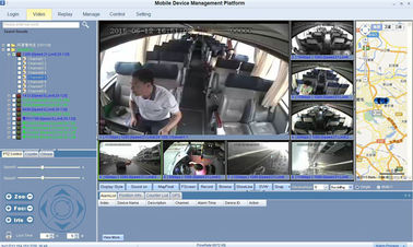 Coche DVR del CCTV 8CH MDVR para el registrador HDD de la cámara del coche del vehículo para el almacenamiento