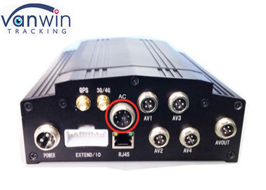 Registrador móvil de la tarjeta de WIFI 4CH HDD SD del sensor del sistema 3G DVR G del CCTV del AUTOBÚS para el coche