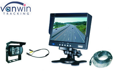 7&quot; visión nocturna de reserva del monitor + de la cámara del camión del aparcamiento de la vista posterior del coche de la pantalla LCD