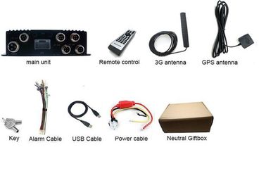 El movimiento en tiempo real de seguimiento móvil de la grabación del registrador 3G DVR GPS de Black Box del vehículo detecta