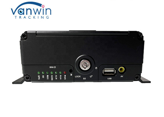 Control remoto móvil 4G GPS WIFI del canal DVR del disco duro 4 de la tarjeta del SD para el camión/el taxi/el autobús