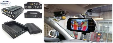 video de alta calidad de la cámara DVR del coche del vehículo de la tarjeta de 3G HDD&amp;SD con el G-sensor GPS de WIFI