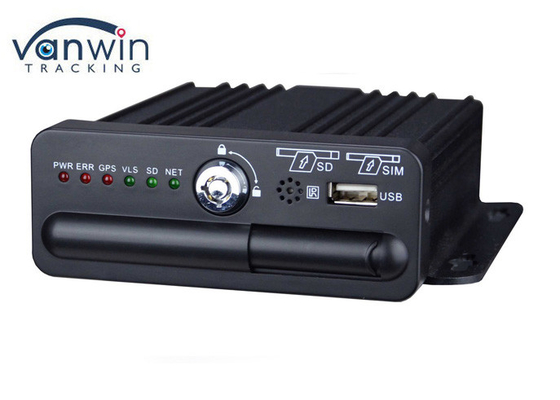 Tarjeta DVR móvil 4G GPS WIFI 1080P Mini Mobile DVR del SD de 4 canales
