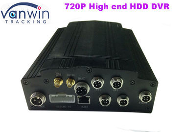 seguridad móvil del registrador del dvr 1080p del disco duro del perseguidor 4CH de 3G GPS para el vehículo