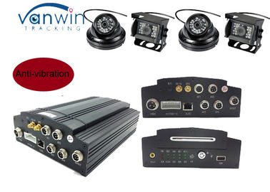 4 ayuda móvil de la cámara DVR del registrador/del vehículo del vídeo 3G DVR de las cámaras 24 horas de registración