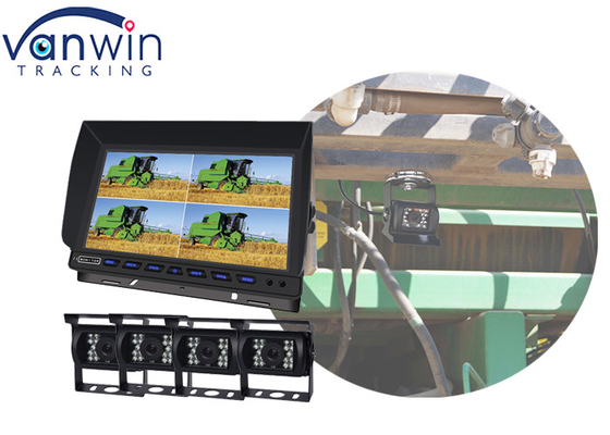 10.1 pulgadas 1080P AHD TFT Monitoreo de automóviles Sistema de visión trasera HD a prueba de agua