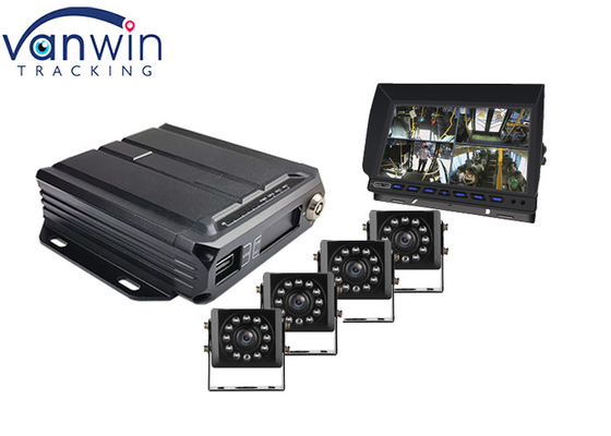1080P HD 4ch SD Card HD DVR móvil con GPS 4G