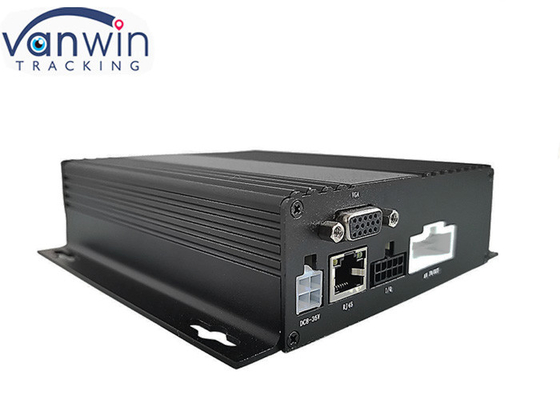 1080P AHD DVR de seguridad de doble SD móvil 4Ch GPS 3g 4g Wifi para la flota de autobuses