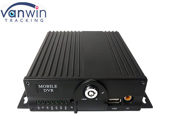 Sistema móvil del monitor SD MDVR de la cámara dual de 8CH 4g GPS con wifi