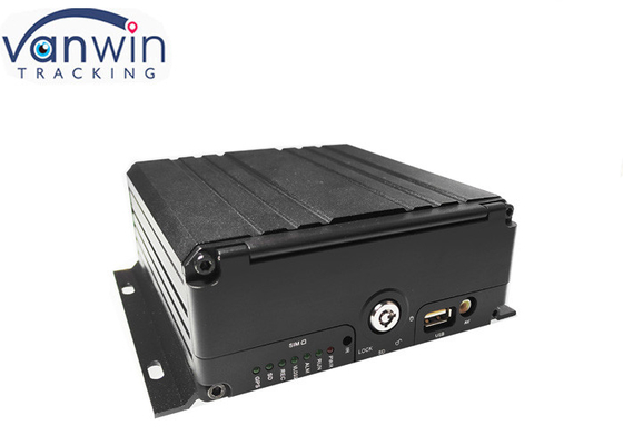 4ch 4G GPS WIFI H.265 HDD grabador de automóviles móviles DVR para la gestión de la flota de vehículos