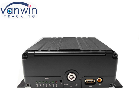 4ch 4G GPS WIFI H.265 HDD grabador de automóviles móviles DVR para la gestión de la flota de vehículos
