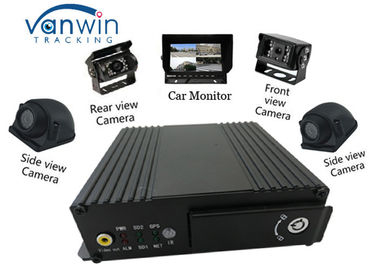 Equipo lleno de la cámara CCTV del mini canal 720P WIFI de HD 4 para los vehículos