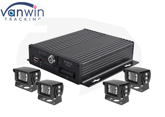 4CH 4G GPS H.264 tarjeta SD de vigilancia de grabadora de vídeo digital móvil