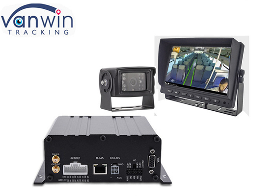 GPS 4 canales DVR móvil con para la gestión de la flota de vehículos