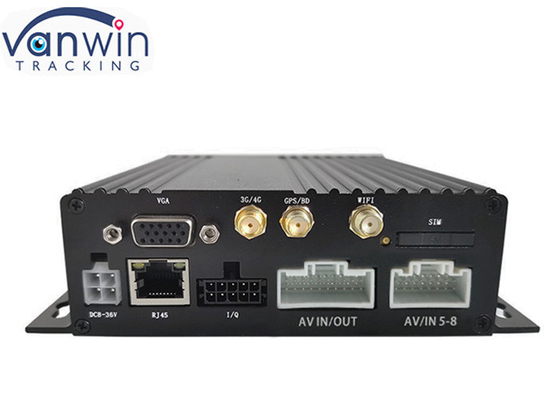 registrador automotriz de 8ch Linux DVR con el sensor de G de la alarma de la salida de HDMI