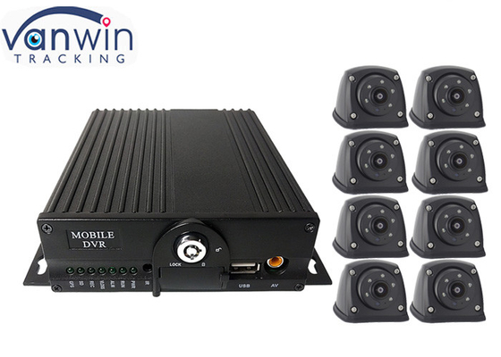registrador automotriz de 8ch Linux DVR con el sensor de G de la alarma de la salida de HDMI
