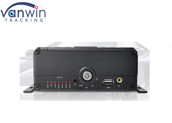 4 canales HDD DVR móvil Sistema de vigilancia de vehículos de transmisión de vídeo en vivo