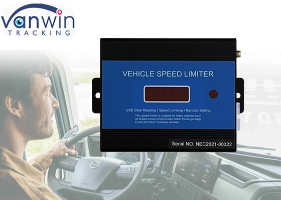 Dispositivo de limitación de velocidad del coche de GPS del limitador de la velocidad de vehículo de la alarma de la velocidad excesiva 10 a 120km/h