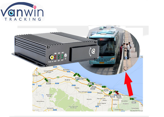 4G GPS Dual SD 8 canales de red DVR integrado AHD 1080P para el autobús público