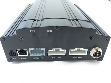Sistema de seguridad del dvr del vehículo MDVR D1 H.264 HDD 4G GPS 8channel